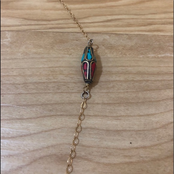 Pink Anthropologie Arrowhead necklace - Picture 3 of 7